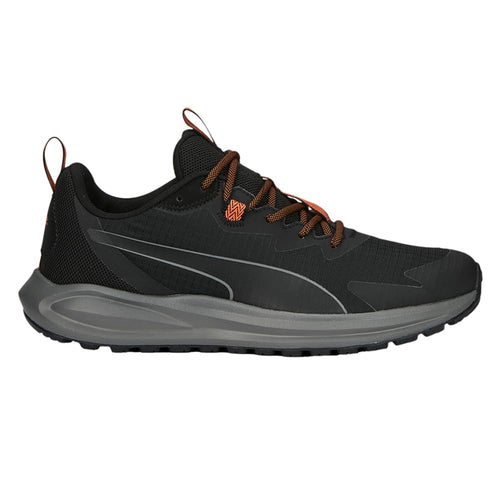 PUMA Mens Twitch Runner Trail Trail Running Sneakers Shoes - Black -