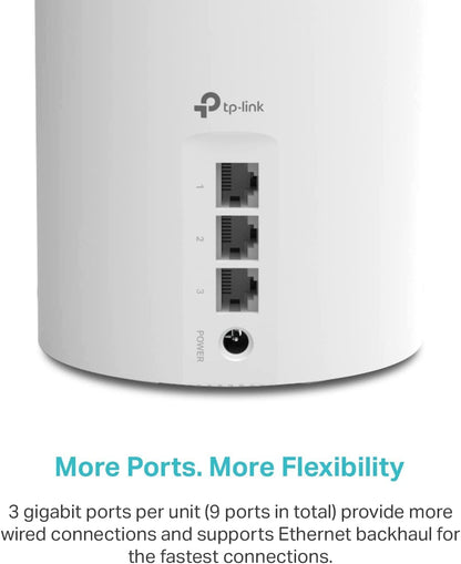 TP-Link Deco X55 Sistema Mesh WiFi 6 (Paquete de 3)