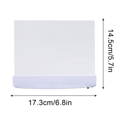 Iseuj Home Luz LED Plana para Libros (Blanco)