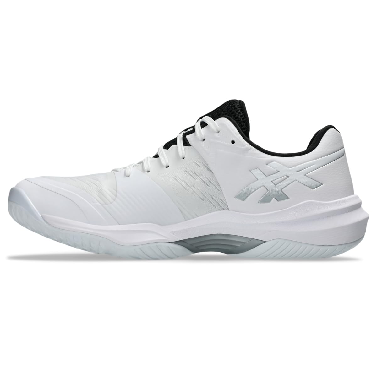 ASICS Men's Sky Elite FlyteFoam 3 Volleyball Shoes, White/White