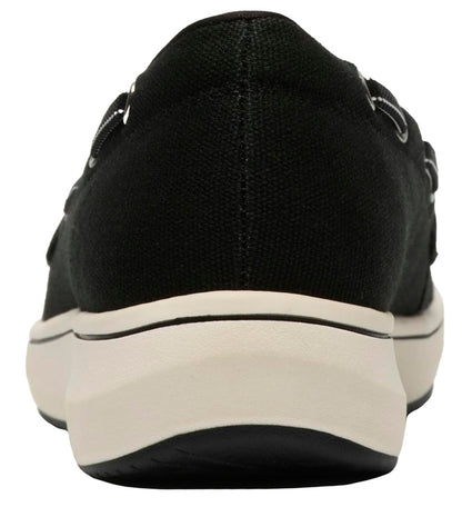 Clarks Women's BreezeSky Bay CloudSteppers Loafer, Black Canvas