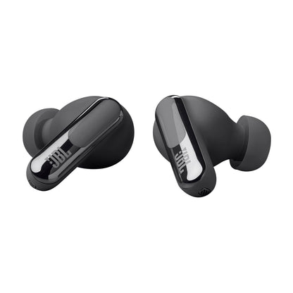 JBL Live Beam 3 - True Wireless Noise-Cancelling Stick-Closed Earbuds, 48Hrs Total Playback, Wireless Charging, 6 Mics for Perfect Calls, Multi-Point Connection, IP55 Waterproof and dustproof (Black)