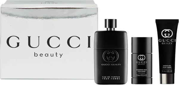 Gucci Guilty Pour Homme Set de 3 Piezas (Hard Box)