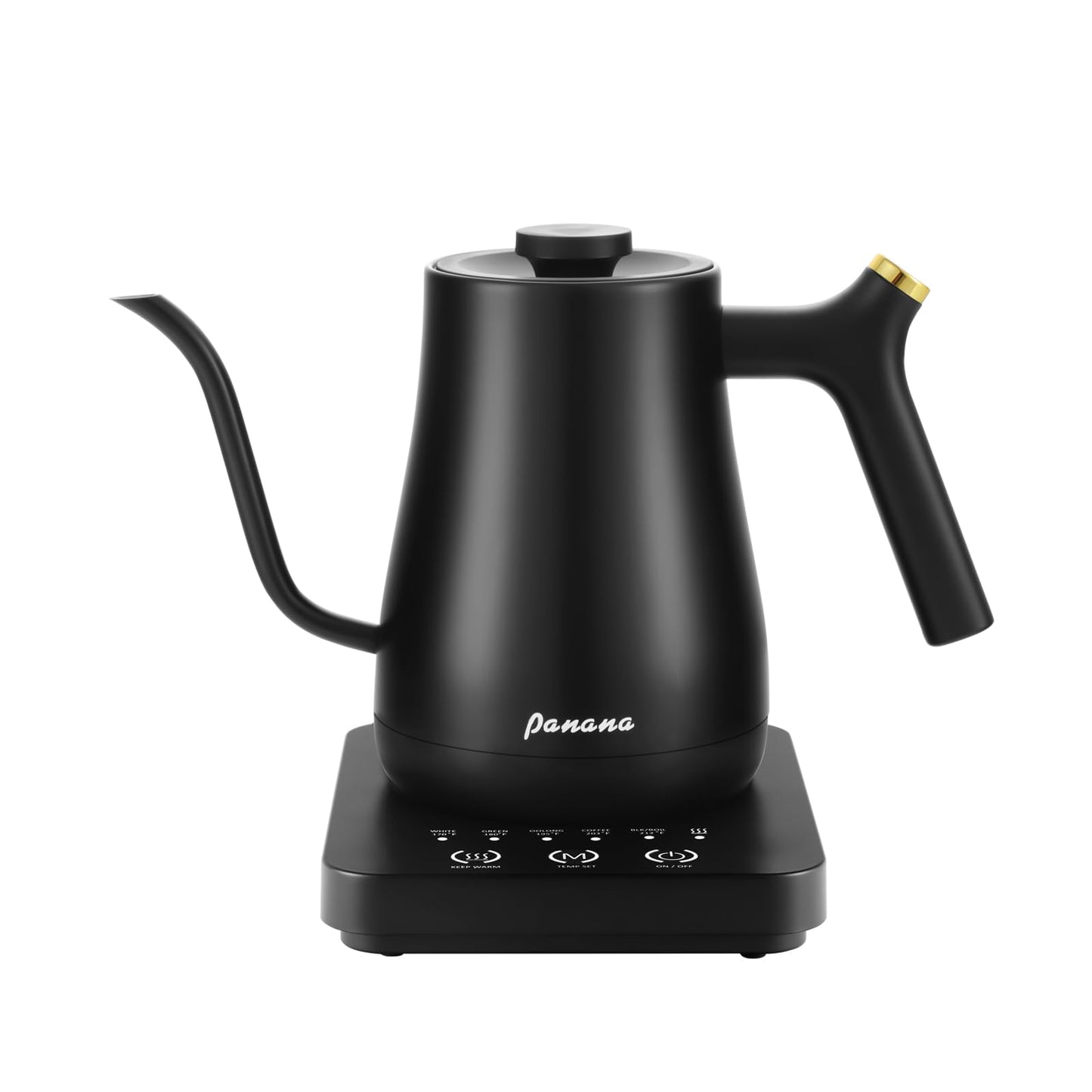 Panana Hervidor Eléctrico de Cuello de Cisne con Control de Temperatura (0.8L)