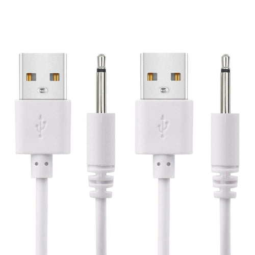 BATSOEASY Cable de Carga de Repuesto DC a USB de 2.5mm (2.7ft / Paquete de 2)