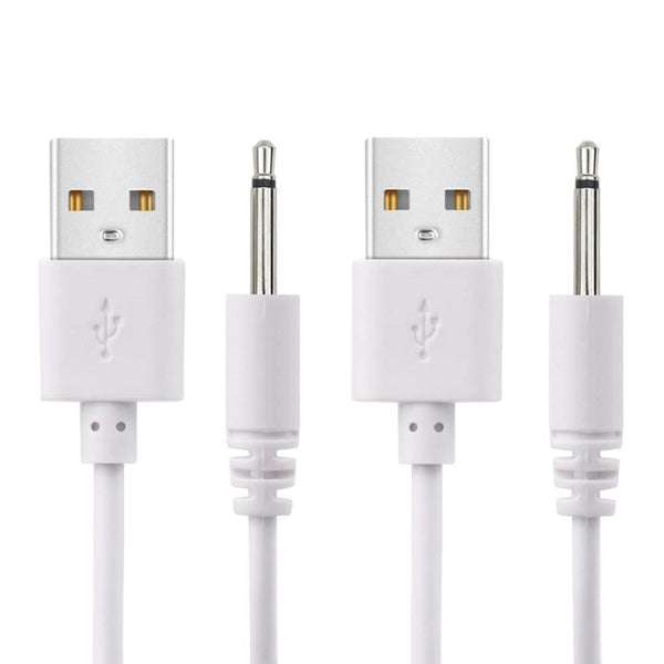 BATSOEASY Cable de Carga de Repuesto DC a USB de 2.5mm (2.7ft / Paquete de 2)