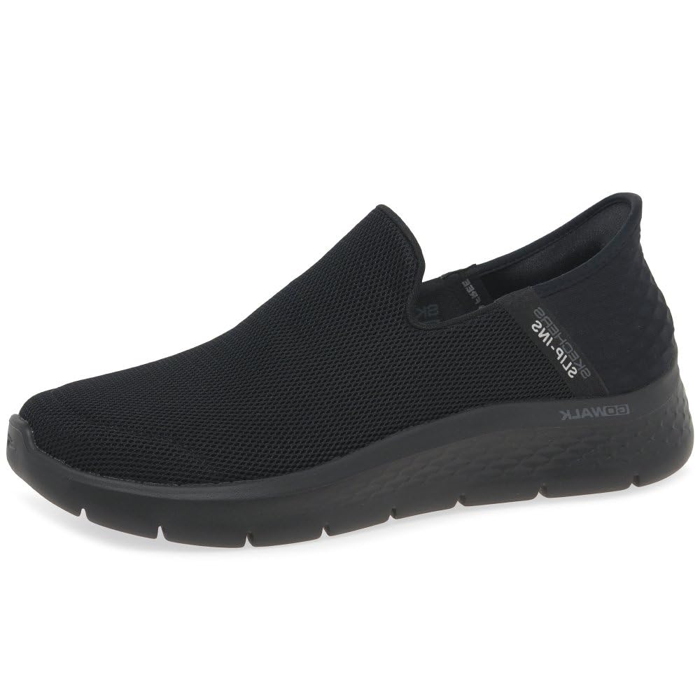 Skechers Men's Go Walk Flex No Hands Hands Free Slip-Ins Sneaker, Black