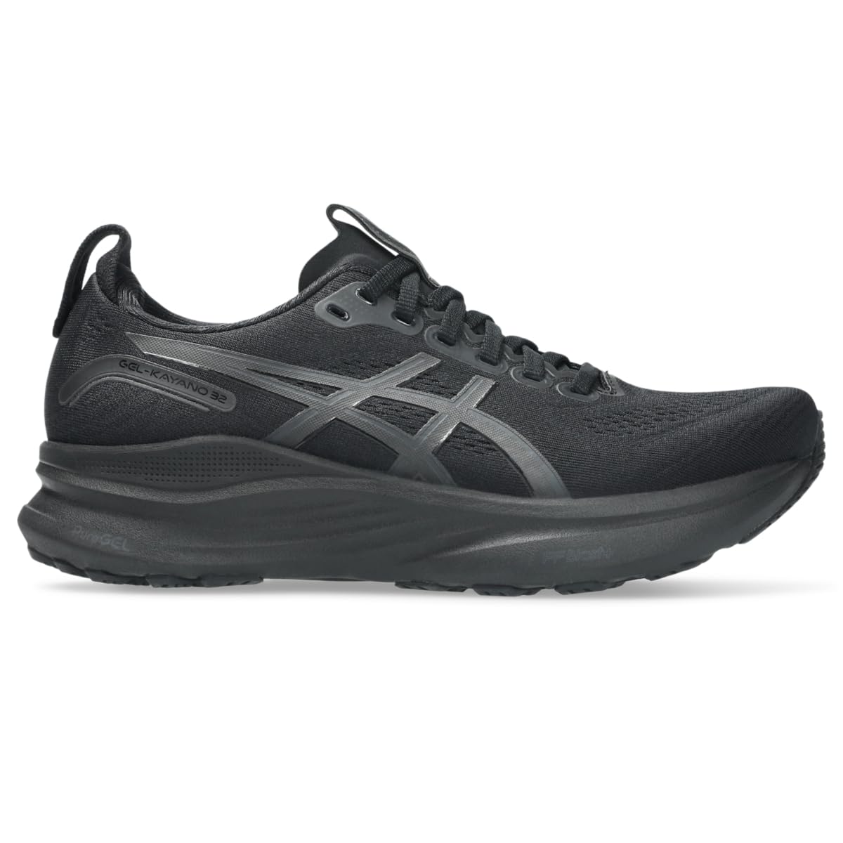 ASICS Women's Gel-Kayano 32 Running Shoes, Black/Graphite Grey
