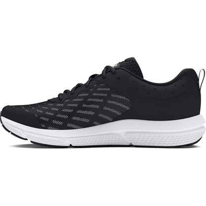Under Armour Men's Charged Assert 10 Shoes, (001) Black/Black/White