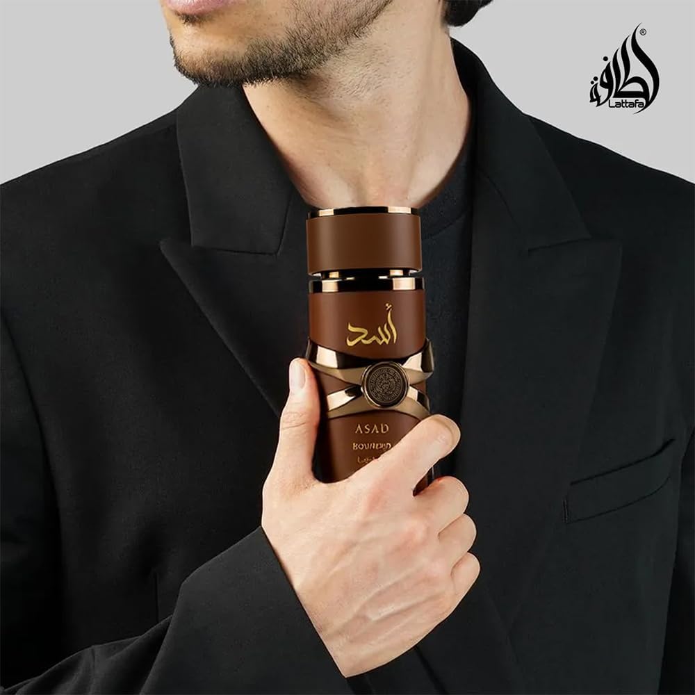 Lattafa Asad Bourbon EDP Unisex (3.4 Ounce / 100 ml)