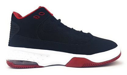 Jordan Max Aura 2 Big Kid Shoes, Black/White-Gym Red CN8094
