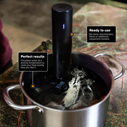 Anova Culinary Cocina de Precisión Sous Vide Mini (850W / Negro y Naranja)