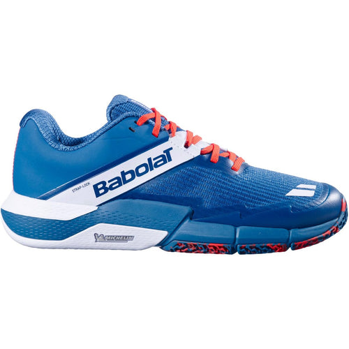 Babolat Men's Movea 2 Padel Shoes, Seaport Cherry/Tomato