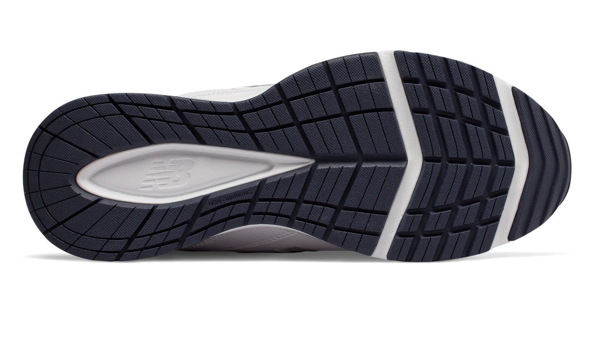 New Balance Men's 608 V5 Casual Comfort Cross Trainer, White/Navy