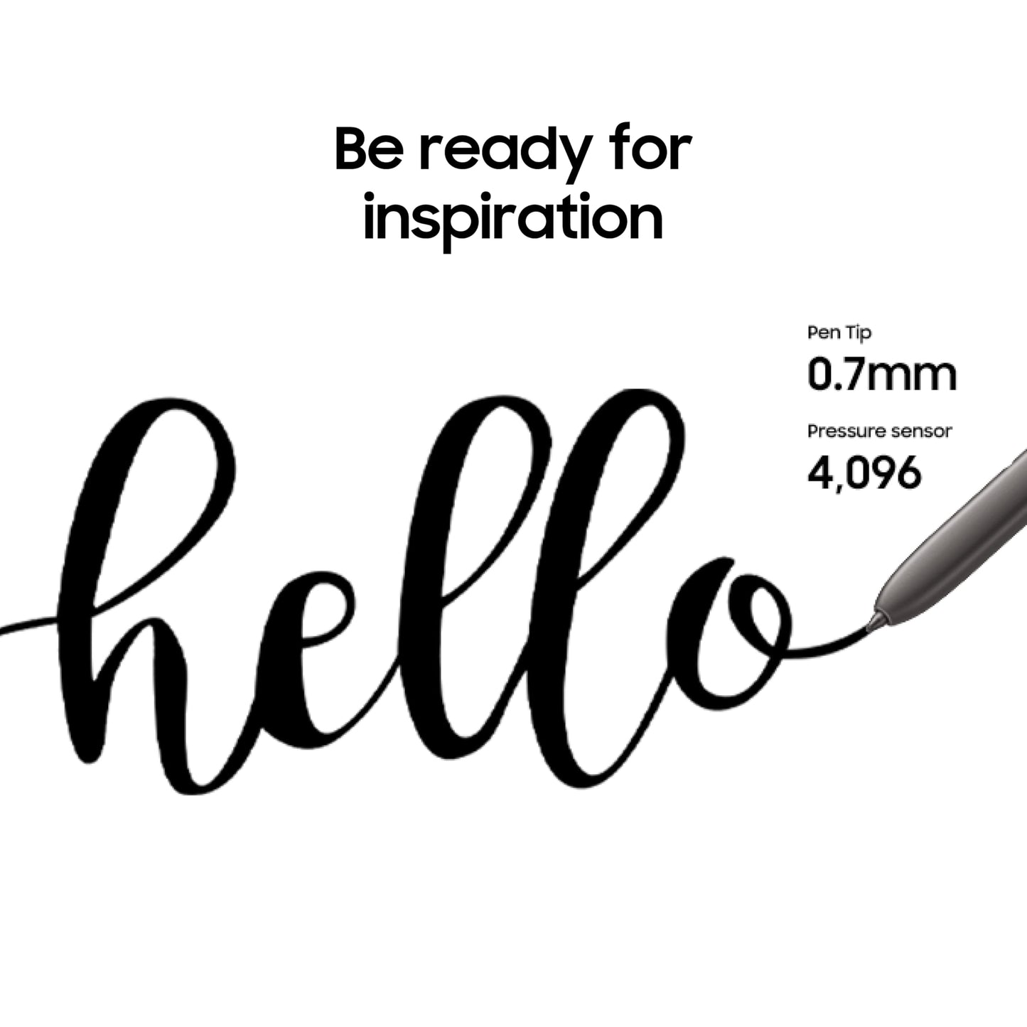 Samsung Lápiz Táctil S Pen de Repuesto para Galaxy S24 Ultra (Gris Oscuro)