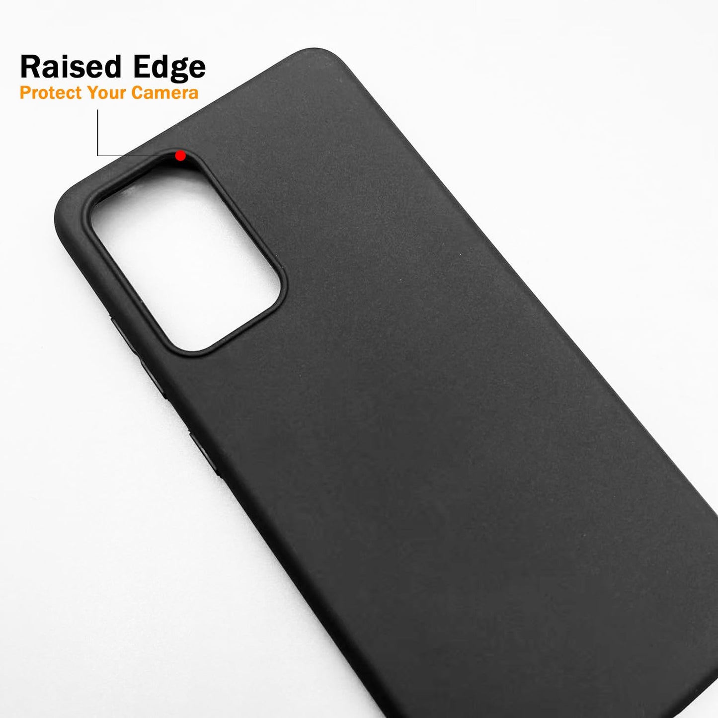 TENOC Funda para Teléfono Samsung Galaxy A52 4G/5G (Negro)