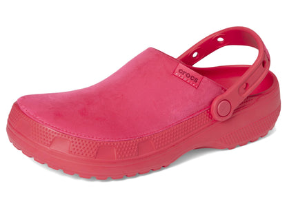 Crocs Unisex Classic Crafted Canvas Clogs Digital Raspberry Velvet