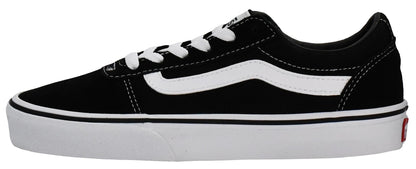 Vans Women's Ward Sneaker, Suede/CanvasBlack/White