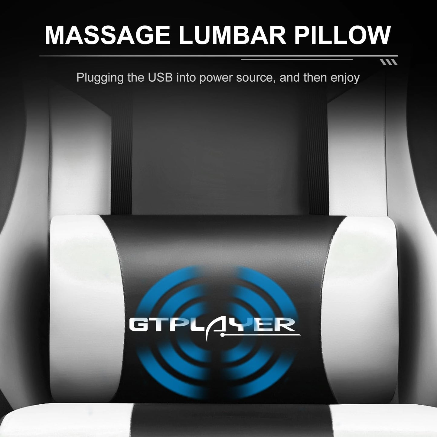 GTPLAYER Silla Gaming para Computadora (Pearl White)