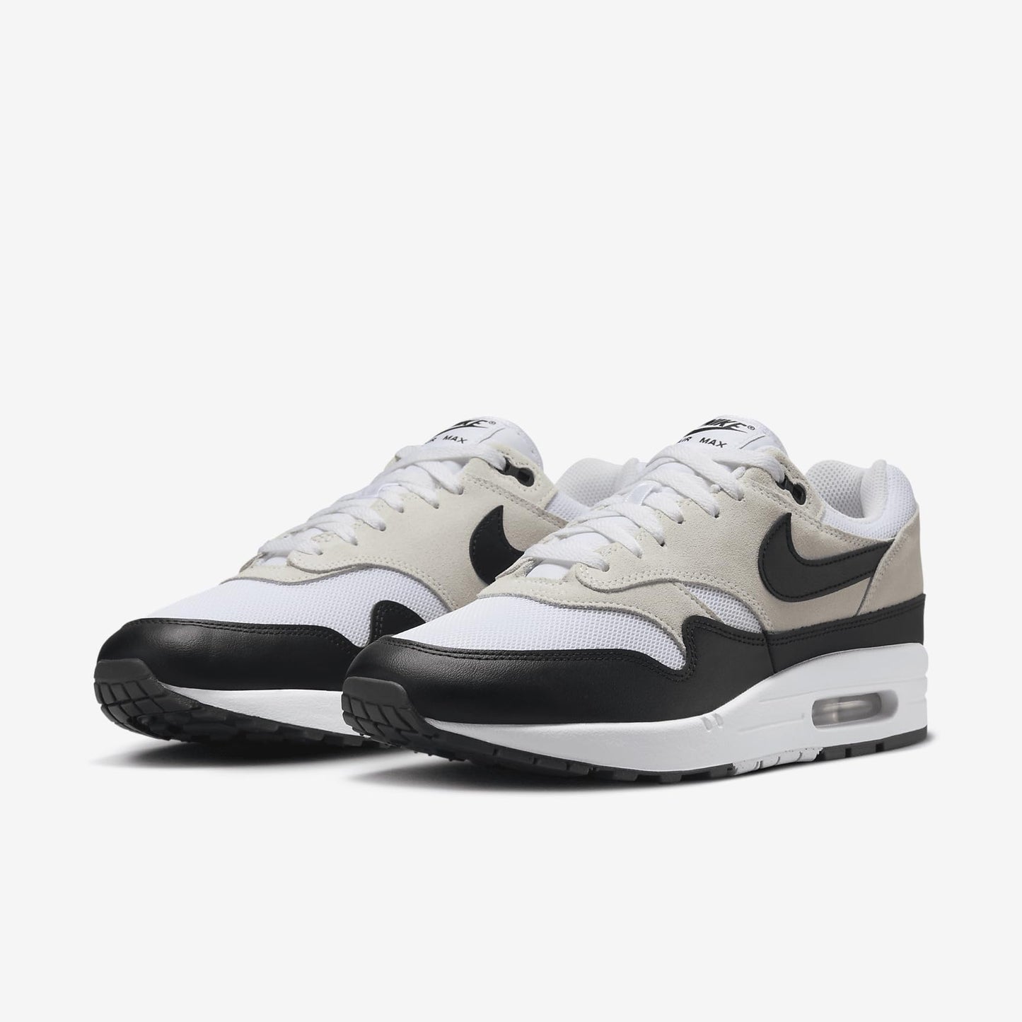Essential Air Max 1 - White, Black, Summit White by Nike