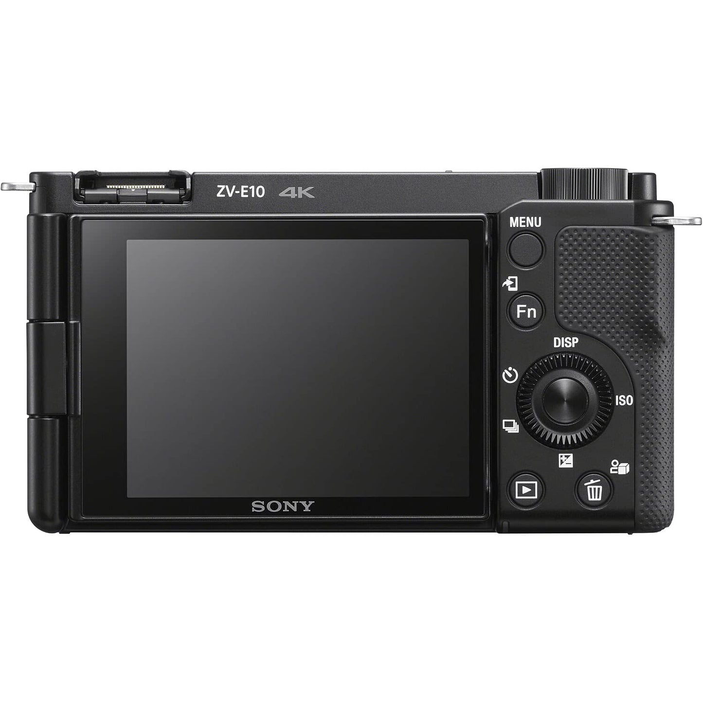 Sony ZV-E10 Mirrorless Camera Kit with 16-50mm II Power Zoom Lens (Black) | APS-C Sensor | Compact Creator Tool + 64GB Card + Bag + Card Reader + HDMI Cable + Flex Tripod + Hand Strap + More