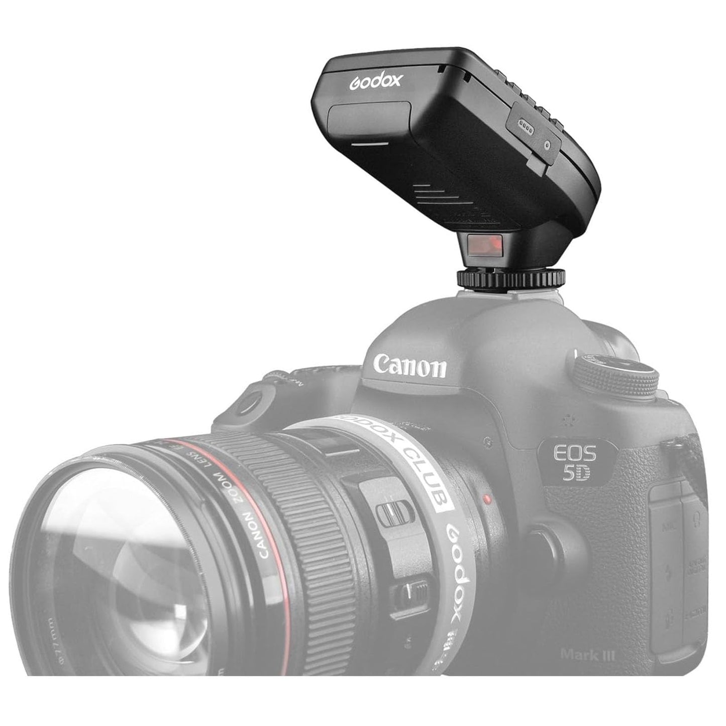 Godox XproC Xpro-C TTL Wireless Flash Trigger for Canon, 1/8000s HSS TTL-Convert-Manual Function Large Screen Slanted Design 5 Dedicated Group Buttons 11 Customizable Functions (XProC for Canon)