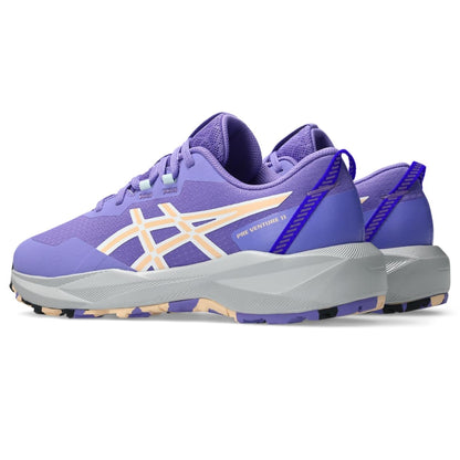 ASICS Kid's PRE Venture 11 Grade School Running Shoes, Amethyst/Apricot Crush