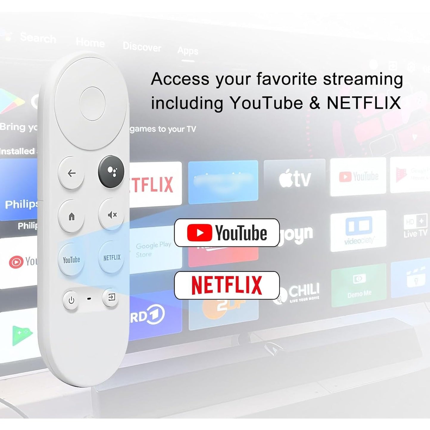 Control Remoto de Repuesto para Google Chromecast (G9N9N)
