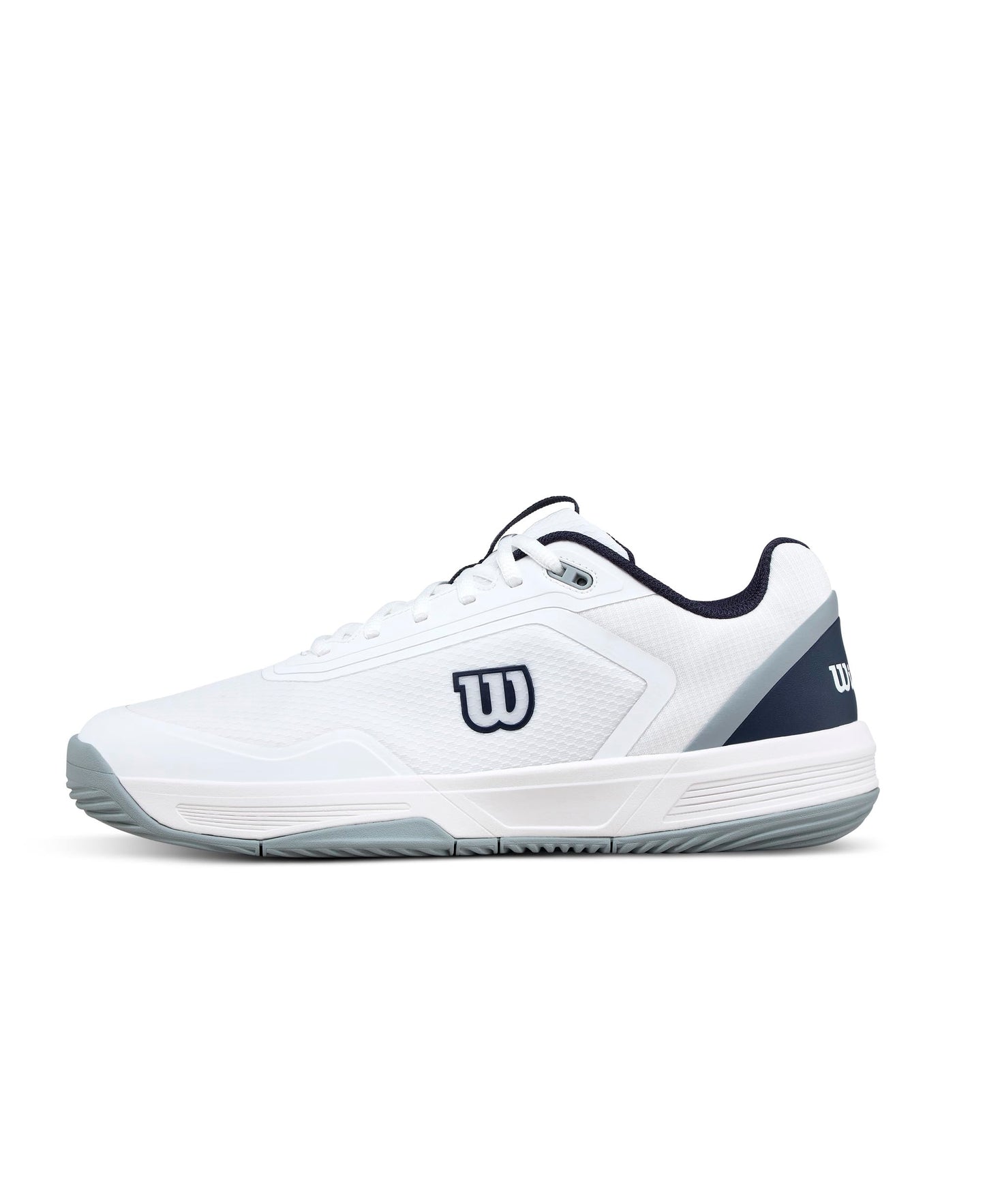 WILSON Men's Courtglide Padel Shoe - White/Navy Blazer/Quarry