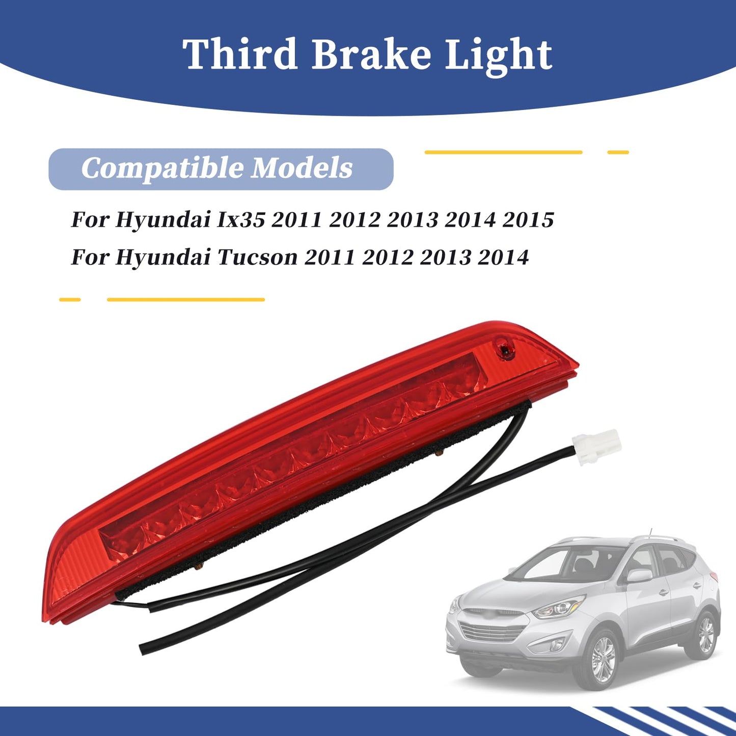 Getfarway Tercera Luz de Freno 927002S000 (Para Hyundai)