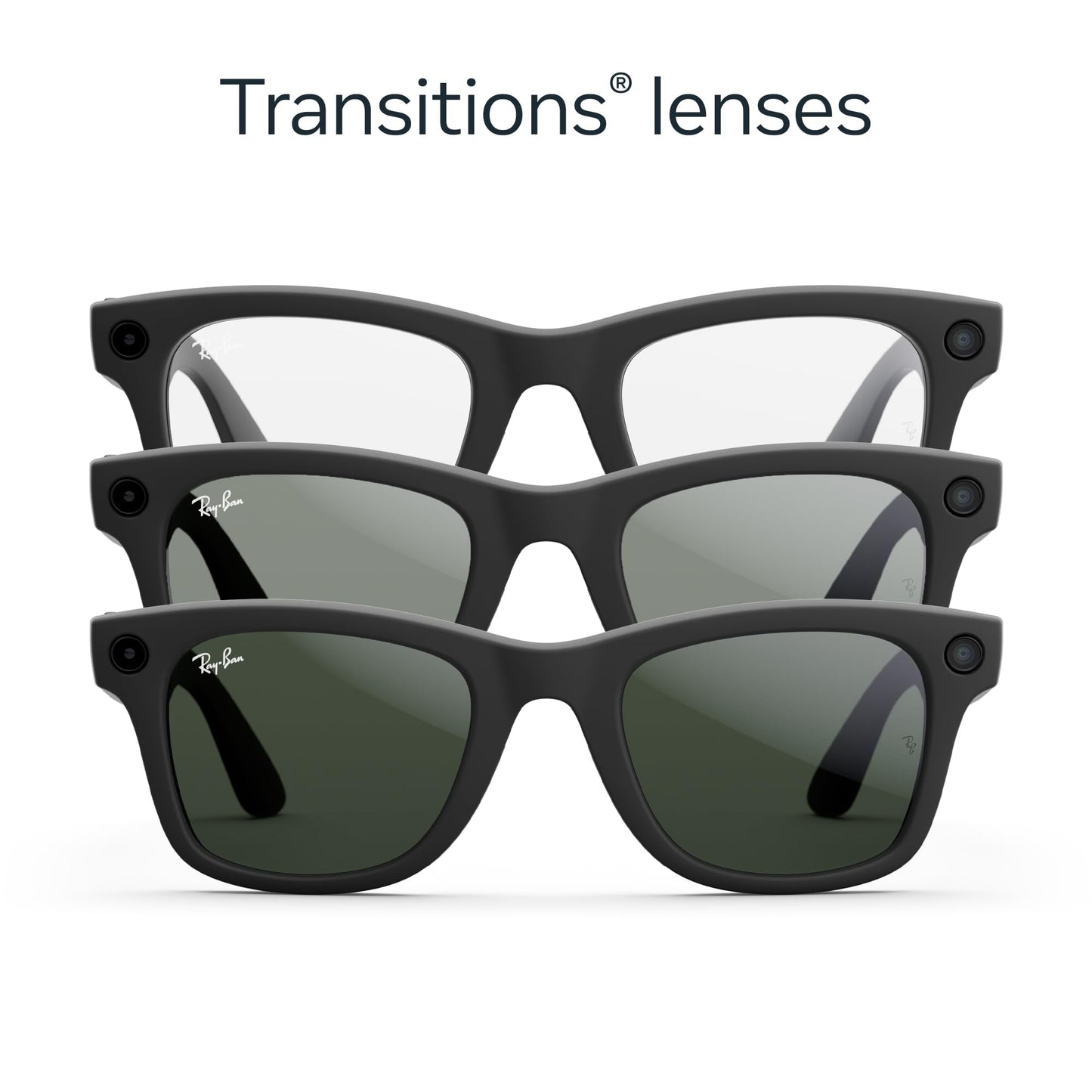 Ray-Ban Lentes Inteligentes Meta Gen 1 Wayfarer (Negro Mate)