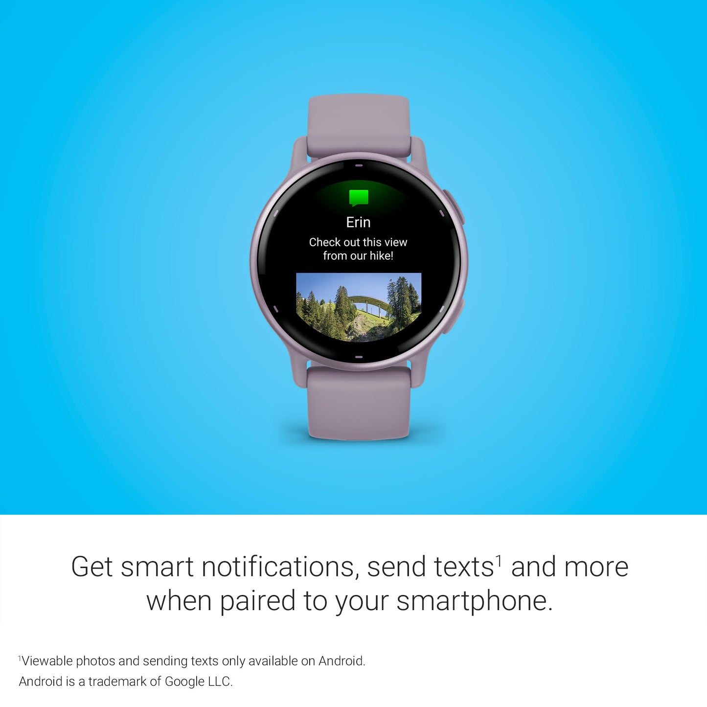Garmin vívoactive 5 Reloj Inteligente GPS (Orquídea)