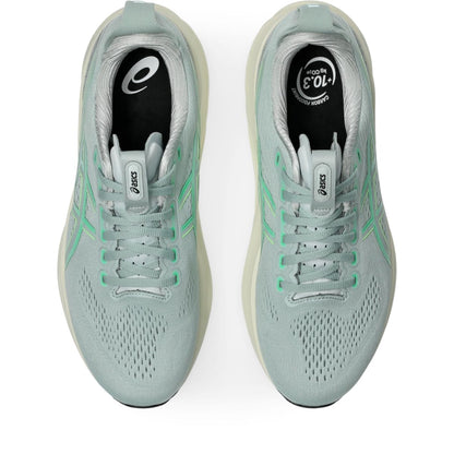 ASICS Men's Gel-Kayano 32 Running Shoes, Cold Moss/Vital Green