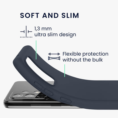 kwmobile Funda Compatible con Samsung Galaxy A52 / A52 5G / A52s 5G (Arándano)