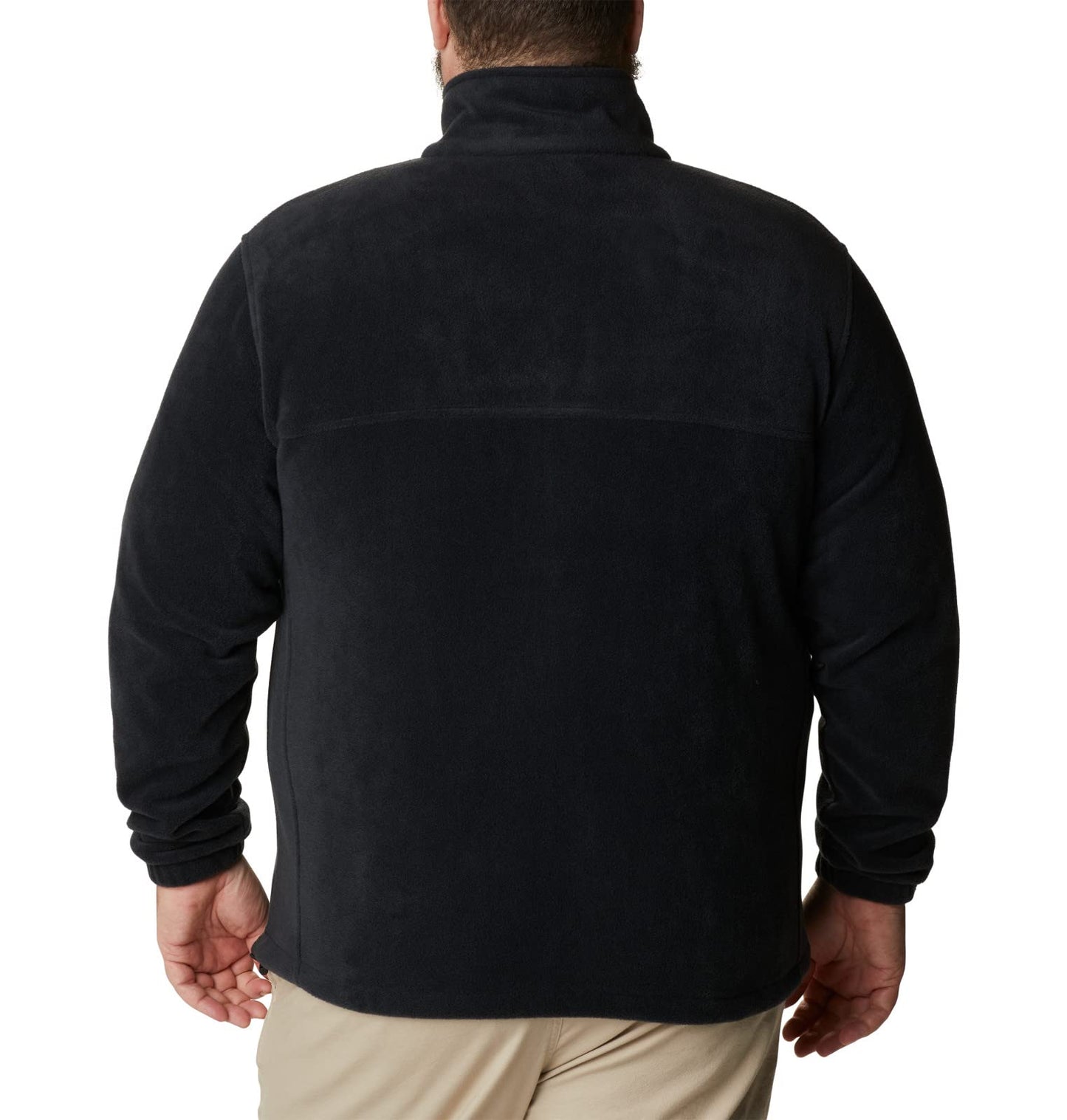 Columbia Chaqueta de Forro Polar Steens Mountain 2.0 para Hombre (Negro / Talla XL)