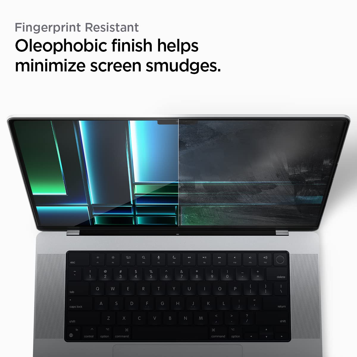 Spigen Protector de Pantalla de Vidrio Templado GlasTR Slim (MacBook Pro 14")