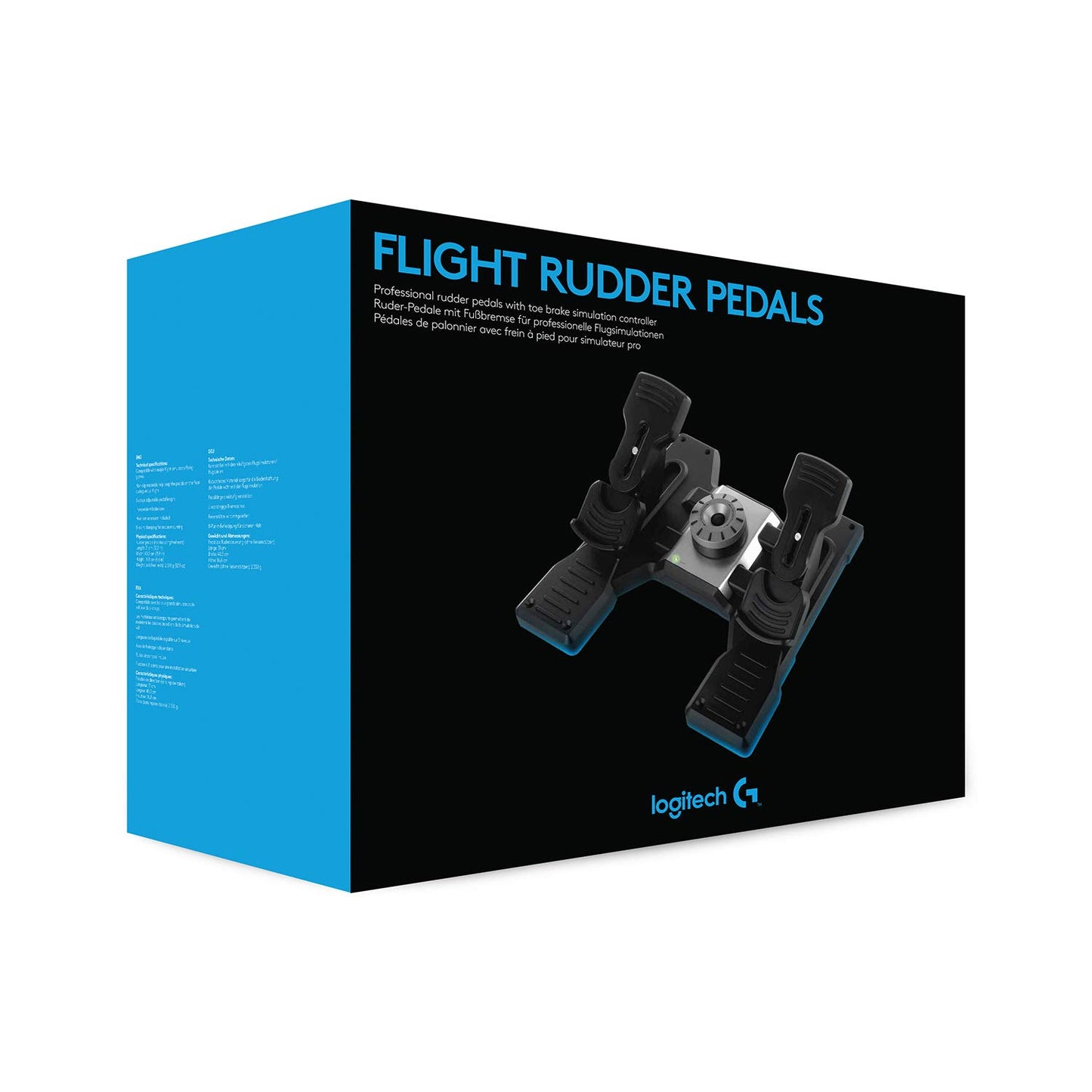 Logitech G Pedales de Timón de Vuelo Pro