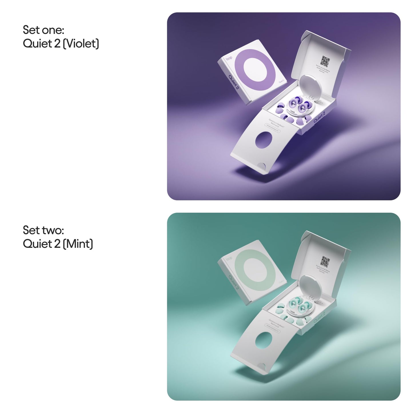 Loop Tapones para los Oídos Quiet (Paquete de 2)