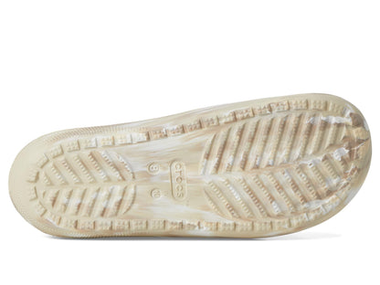 Crocs, Unisex, Classic 2.0 Slides, Bone/Multi
