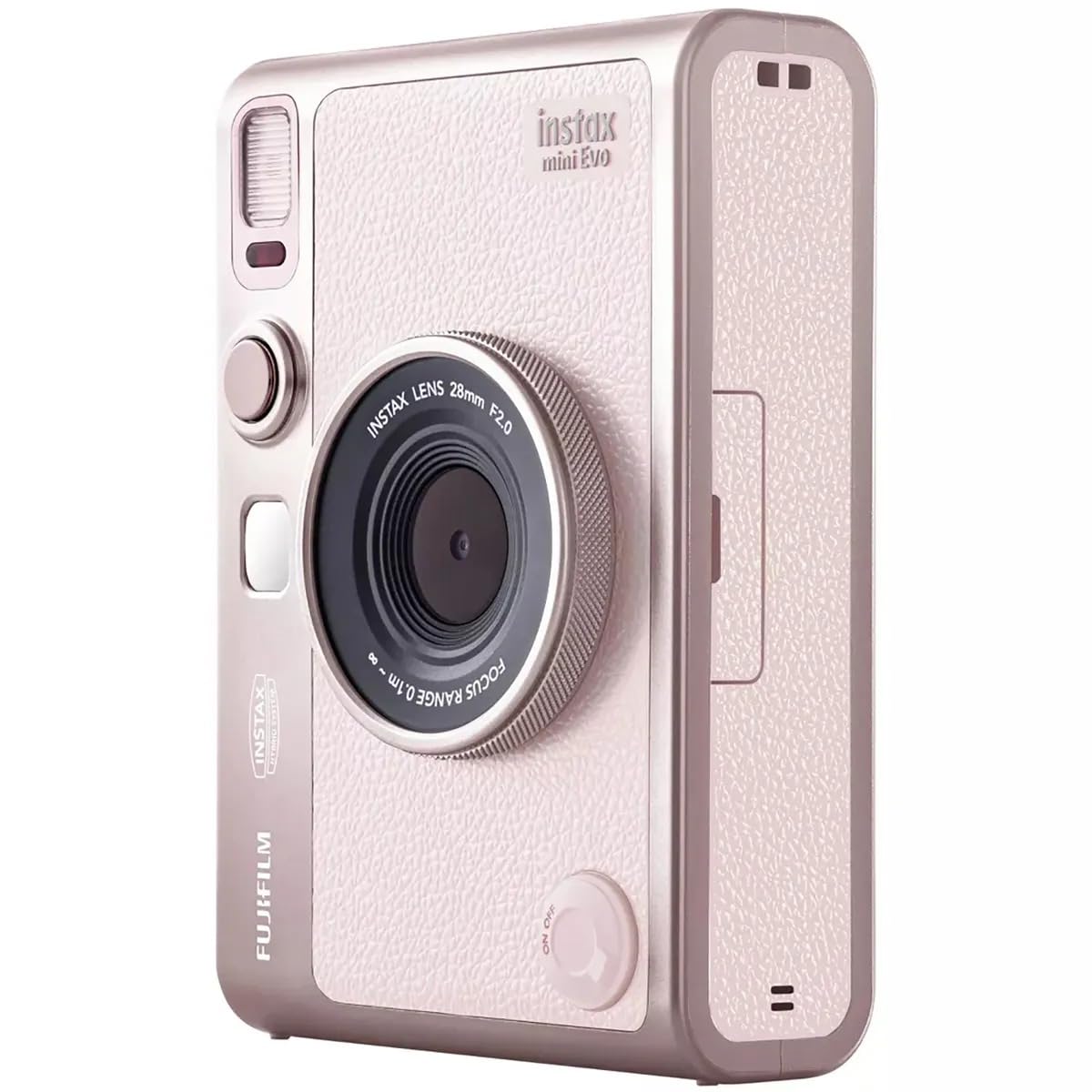 Fujifilm Cámara Instantánea Híbrida Instax Mini EVO (Pink)