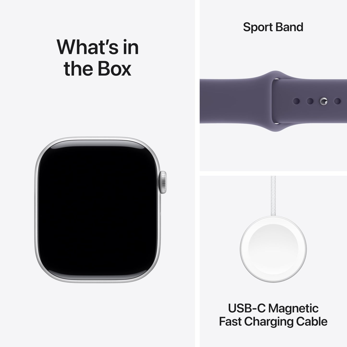 Apple Watch Series 11 (GPS 46mm / Silver y Purple Fog)