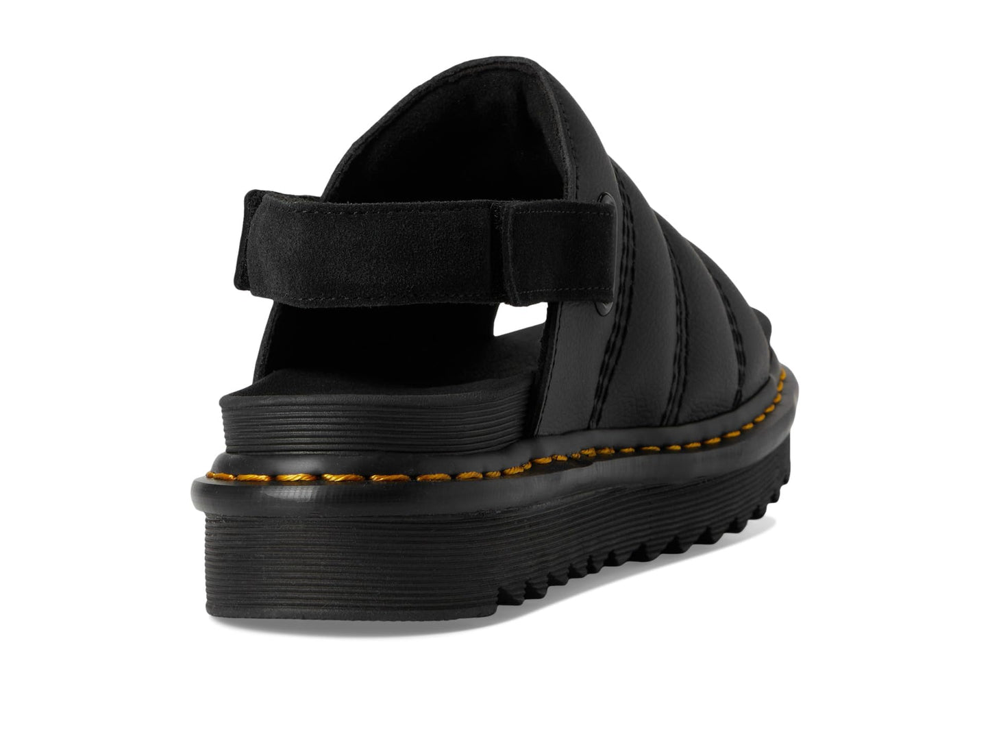 Dr. Martens Unisex Kole Sandal, Black Athena Leather