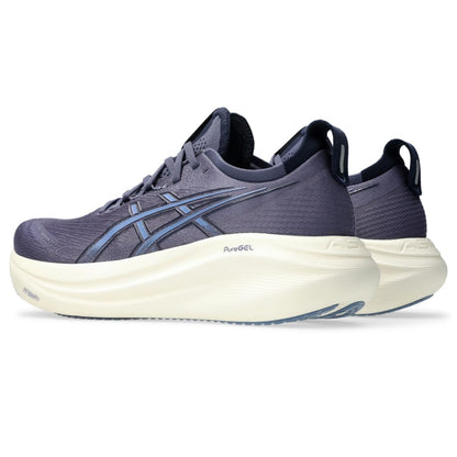 ASICS Men's Gel-Nimbus 27 Running Shoe, Indigo Fog/Denim Blue