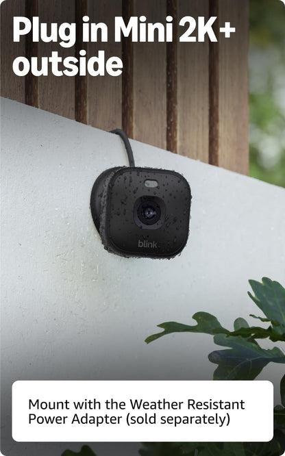 Blink Mini 2K+ (3 Cámaras - Negro)