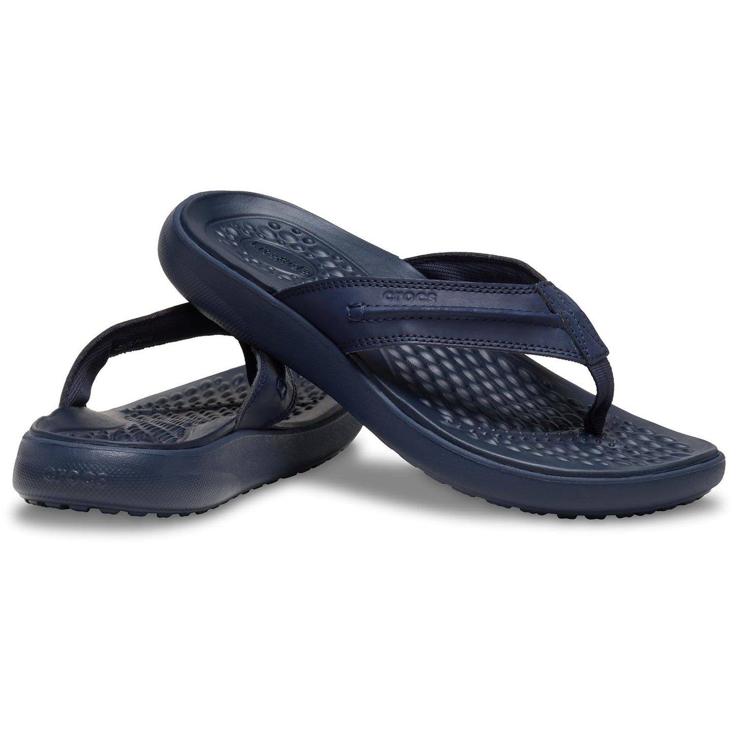 Crocs Men's Yukon Vista II Flip Flop, Navy