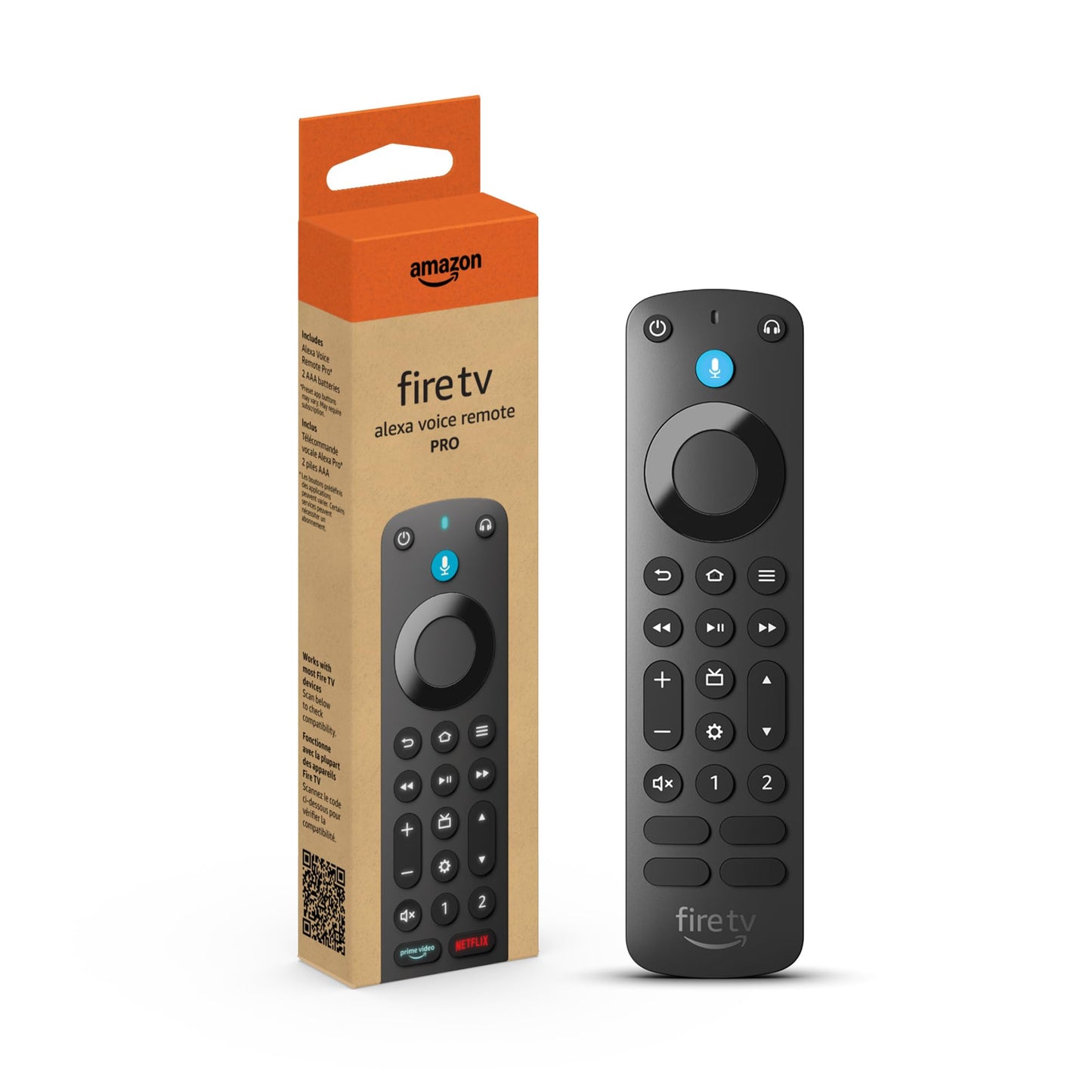 Amazon Fire TV Control Remoto Alexa Voice Remote Pro (Modelo Más Reciente)