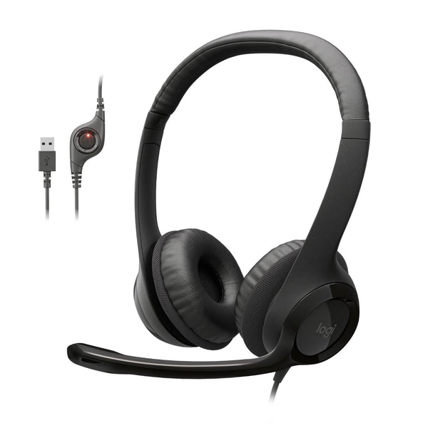 Logitech H390 Auriculares con Cable (Negro)