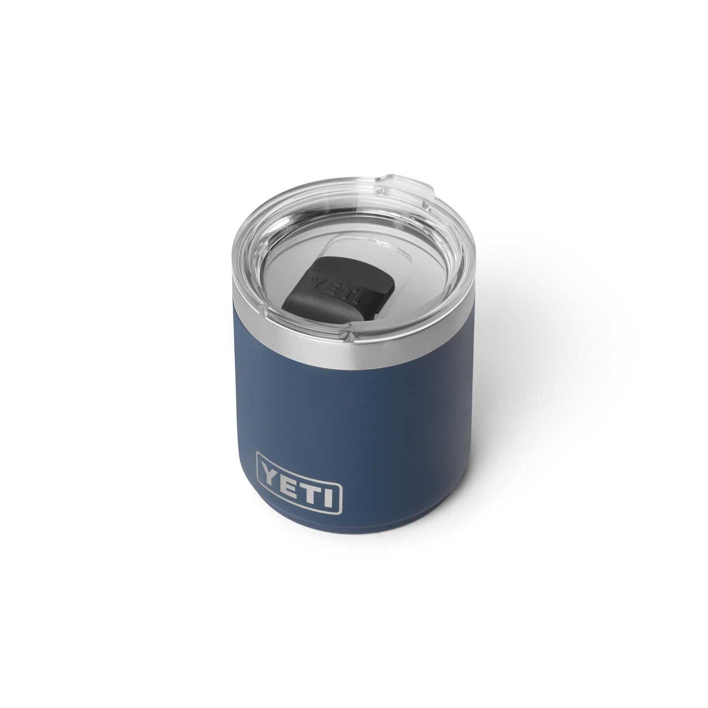 YETI Rambler 10 oz Ceramic Lined Lowball 2.0, Vacuum Insulated with MagSlider Lid, Navy