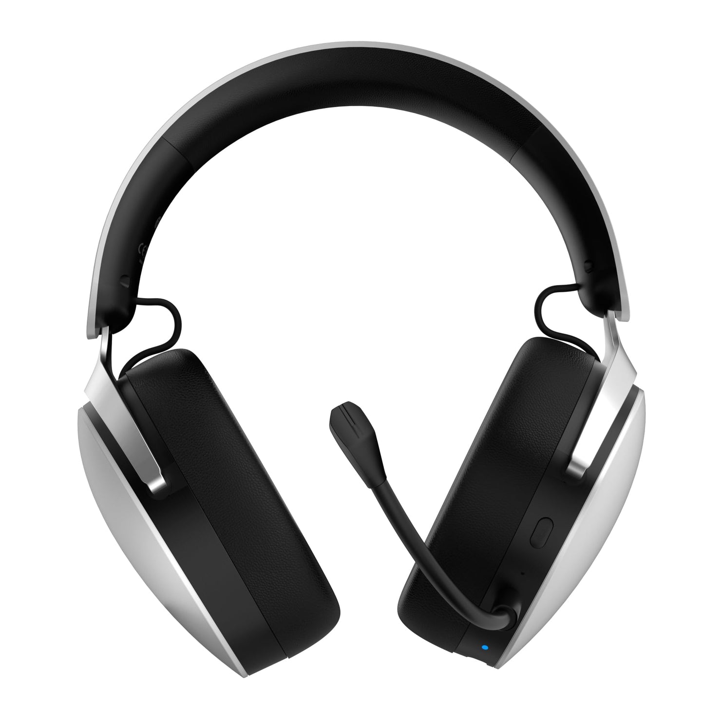 Acer 2.4GHz Wireless Gaming Headsets for PS5, PS4, PC, Switch, Tri-Mode Gaming Headphones with Noise Canceling Mic, Stereo Sound, 40+Hr Battery, 50mm Drivers - White
