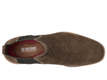 Stacy Adams Mens Gabriel Chelsea Boot Mushroom